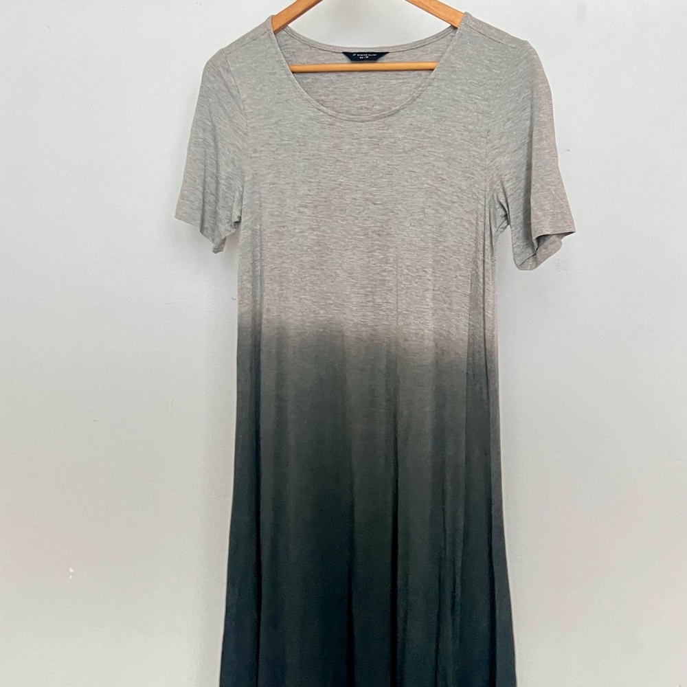 Denver Hayes Grey Ombre Midi Dress